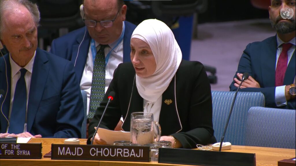 majd chourbaji at United Nations Security Council