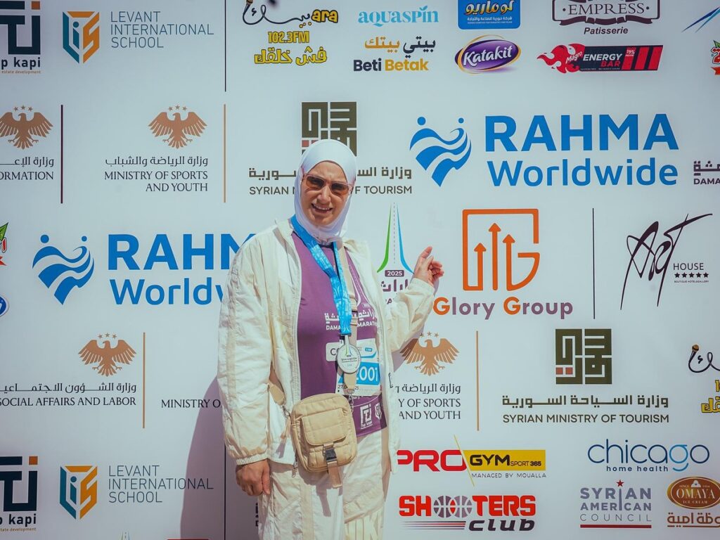 majd chourbaji at. Damascus marathon