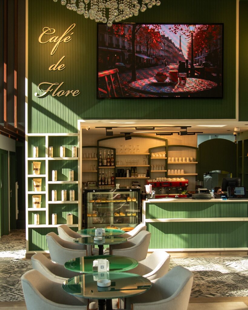 Cafe de flore internal space