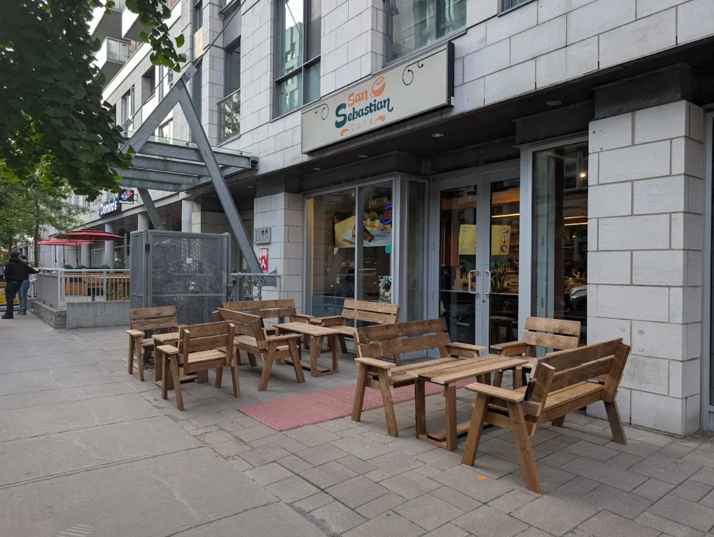 San Sebastian Cafe Exterior